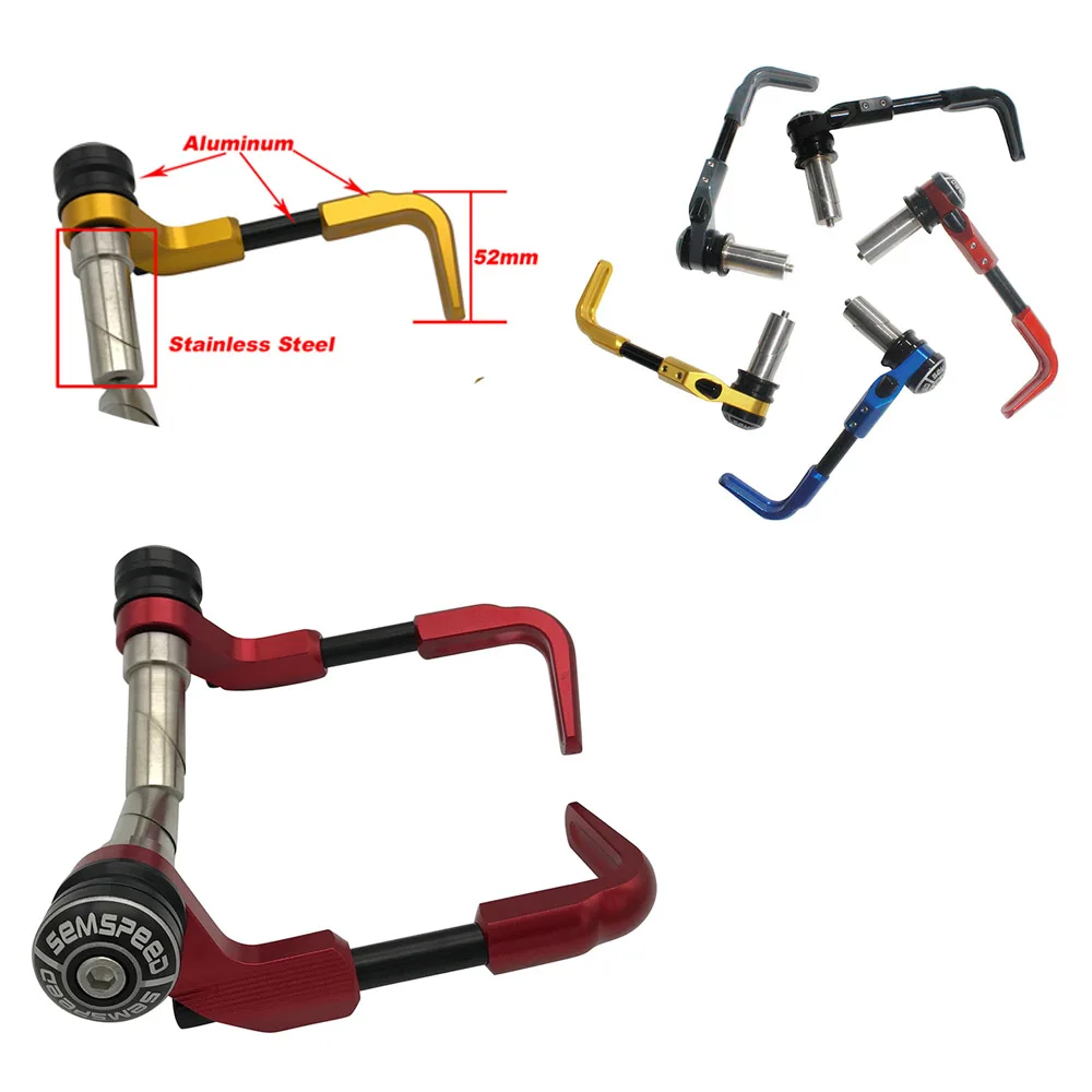 

Universal 7/8" 22mm Motorcycle Handlebar Brake Clutch Levers Guard For Honda CBR500R CB500F CB500X CB 500X 500F 2013-2018 2019