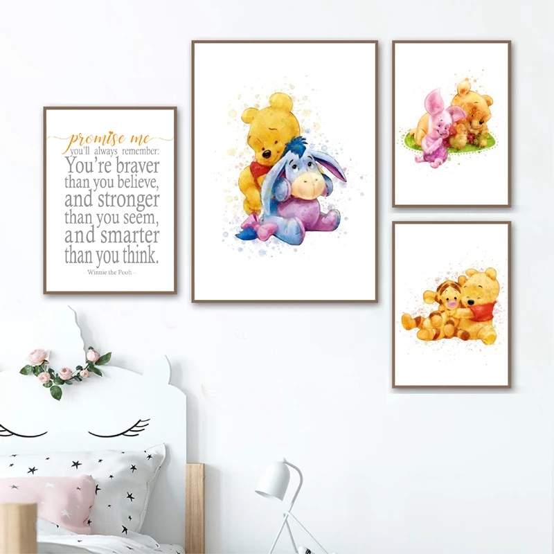 Affiches Et Imprimes A L Aquarelle Winnie L Ourson Peinture Sur Toile Murale Images Murales De Dessin Anime Decoration De Chambre De Bebe Fille Aliexpress Maison Animalerie Affiches Et Imprimes A L Aquarelle Winnie L Ourson Peinture Sur Toile Murale Images Murales De Dessin Anime Decoration De Chambre De Bebe Fille Aliexpress Maison Animalerie