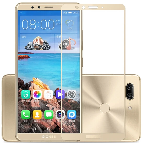 

3D Full Cover Tempered Glass For Gionee M7 PLUS glass Screen Protector