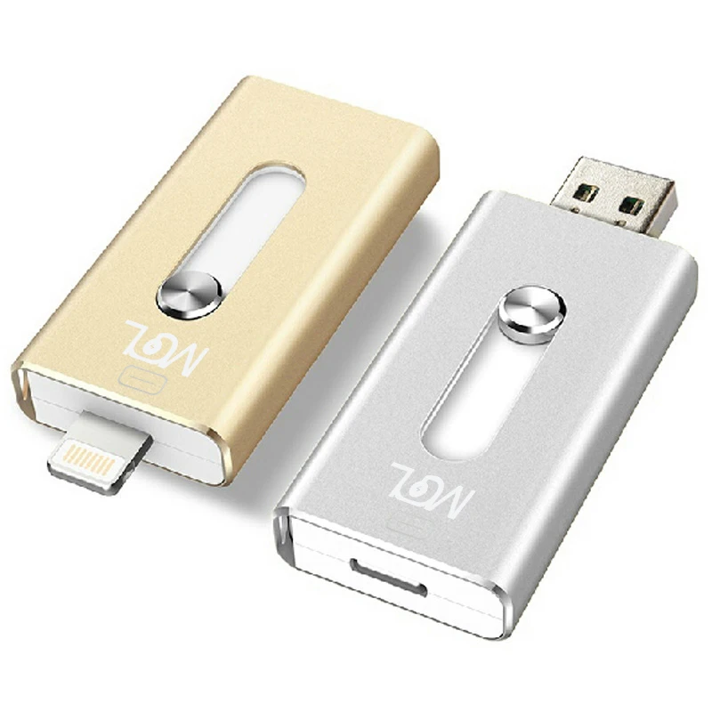 Флеш-накопитель OTG Usb на 8 ГБ, 16 ГБ, 32 ГБ, 64 ГБ, 128 ГБ, флеш-накопитель, карта памяти для iphone 8, 7 Plus, 6, 6 S Plus, 5S, ipad, флешка