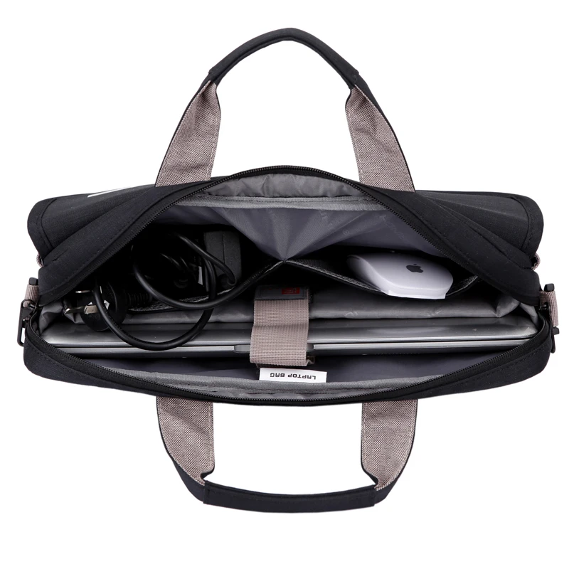 Skup Unisex 6 kolory Big Capacity Nylon 13.3 14 15.6 Cal torba na Laptop Notebook ochronna skrzynki pokrywa torby komputerowe