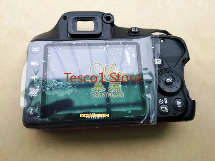 

98%NEW Original For Nikon D3400 Back Cover Rear Cover W/ LCD Card Door Assembly Repair