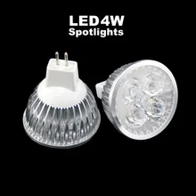 Лучшая цена по прейскуранту завода-изготовителя Светодиодный прожектор лампы Epistar 4 Вт GU10/E27/GU5.3/MR16 заменить на галогенные 30 Вт 3 года гарантии