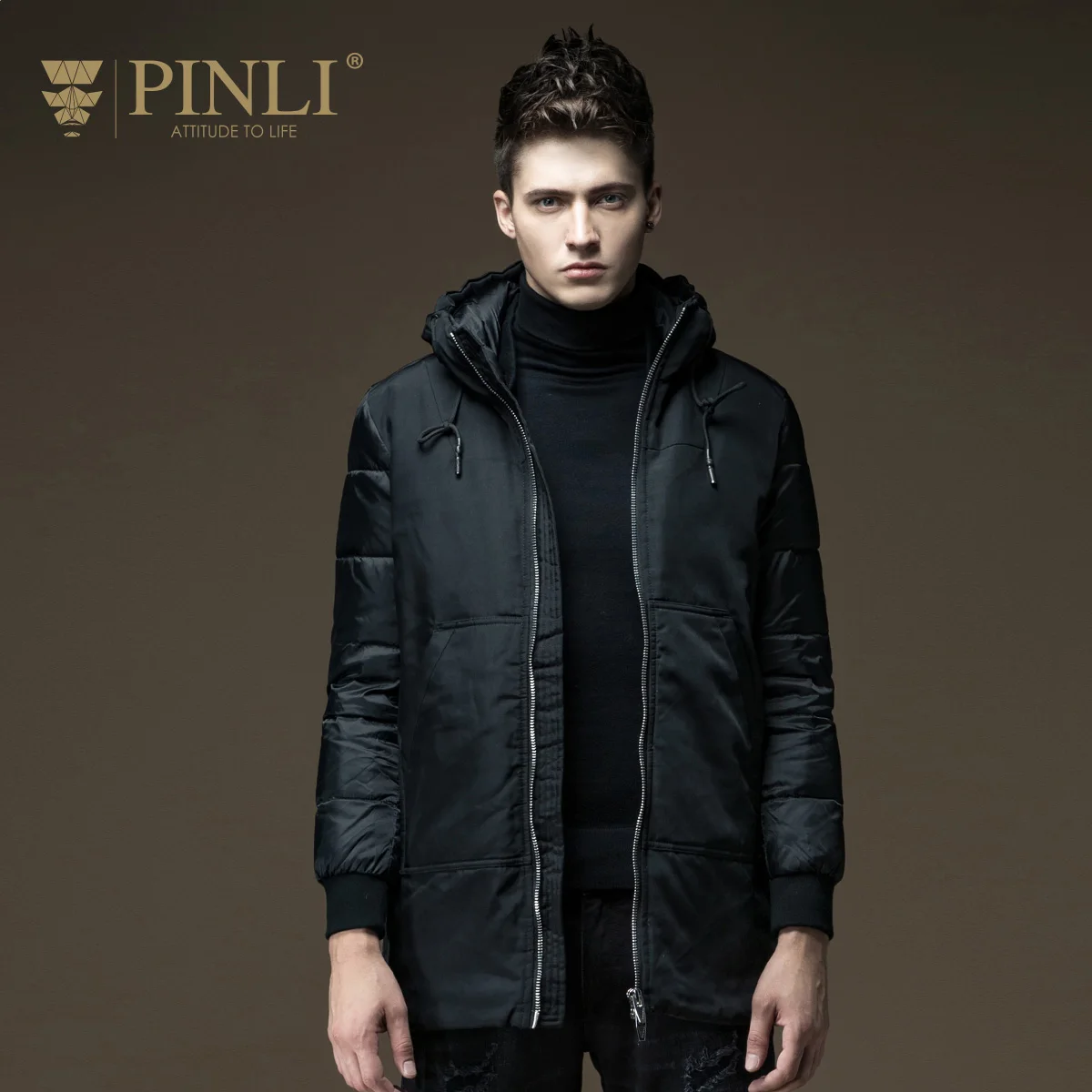 

Winter Jackets Mens Top Fashion Acetate Regular With Fox Collar No Pinli 2016 Autumn New Fashion Warm Jacket Coat D164108030