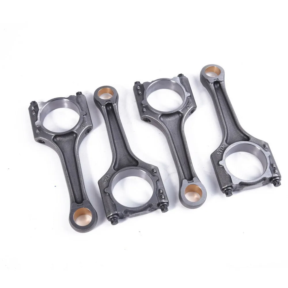 06J198401B 4Pcs Engine Connecting Rod Kit For Audi A4 A5 Q5 TT V W Golf