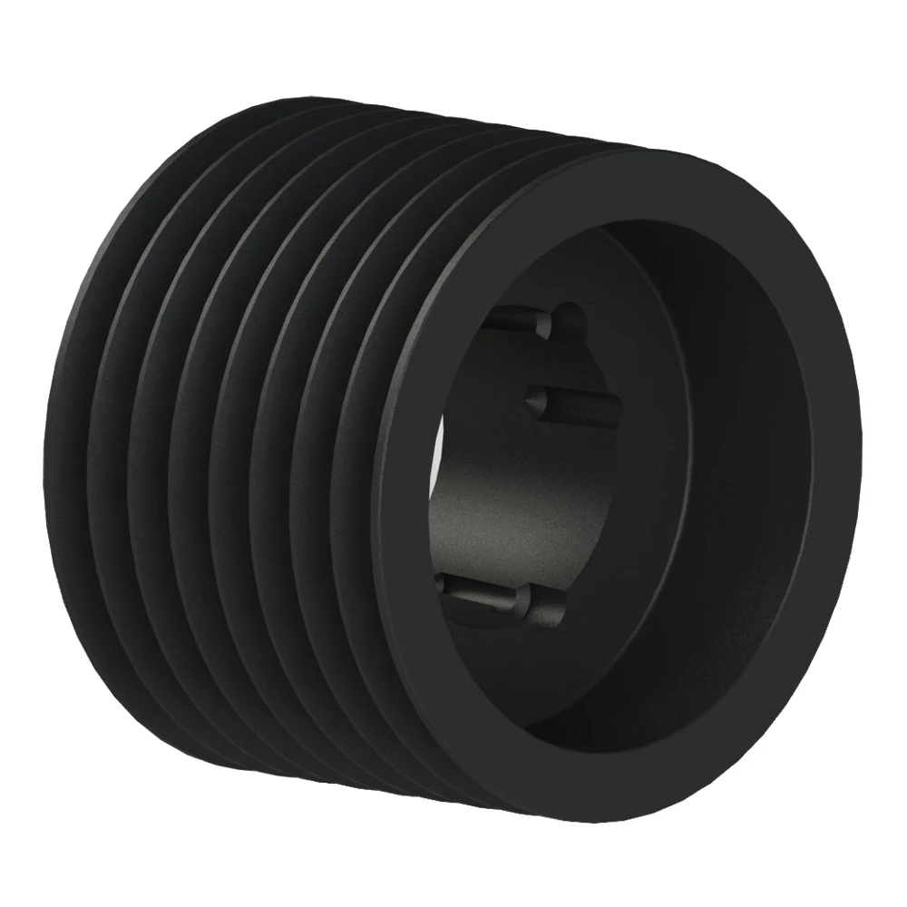 CPT 8V V-Belt Pulley 8 Grooves, 335.28 diameter, 238.13 thickness, 4545 Bushing,Bore range 55-110mm