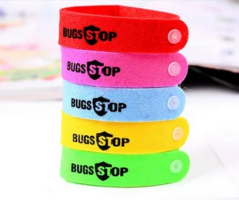 

Free Shipping 30PCS Natural Anti Mosquito Bug Repellent Bracelet Wrist Band No Insects for Children Girls