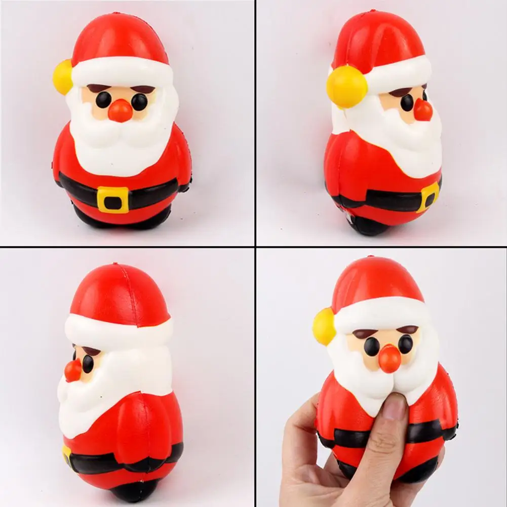 Милый Рождественский мультфильм PU коврик с запоминанием формы игрушка Vent снятие стресса игрушка детская имитация декомпрессии Vent игрушка