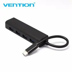 Vention Тип-C до 4-Порты и разъёмы USB 3.0 концентратор высокой Скорость Трансмиссия GL 3520 чип хаб адаптер Splitter портативный для ноутбука MacBook