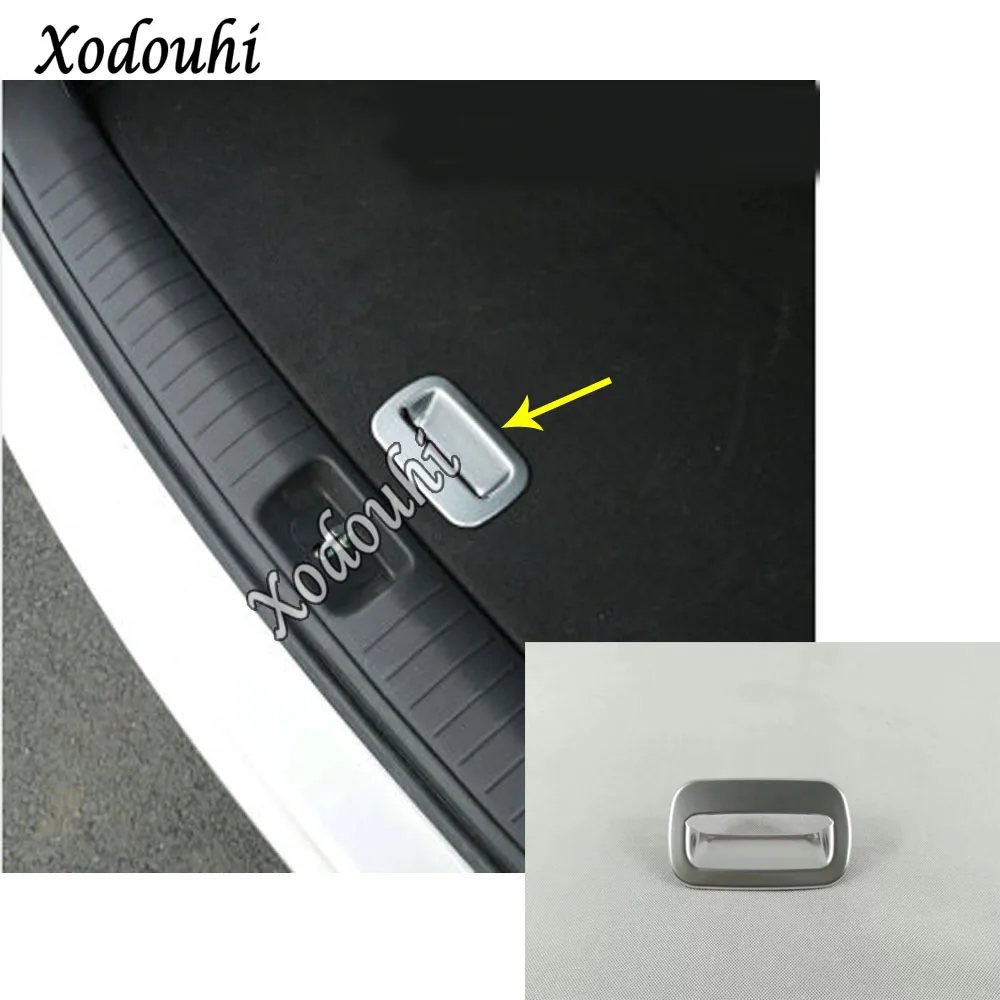 

For Kia Sportage KX5 2019 2020 Car sticker styling molding door trunk handle bowl switch trim panel rear back tail parts 1pcs