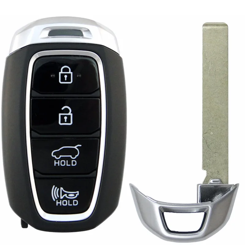 Для подлинного hyundai Smart Key Remote 95440S1000 81996S1020 для hyundai Santa Fe Smart Remote Insert Key FOB 95440S1100