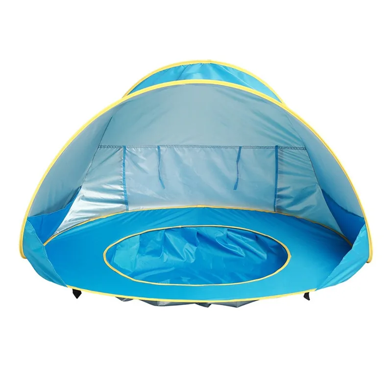

Baby Kids Outdoor Sand Beach Portable Folding Tent Toy Outdoor Sun Child Swimming Pool Play House Tent Toys Gifts For Kids