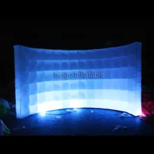 Портативный надувной светодиодный настенный надувной фотостенд стены для свадебной вечеринки Шоу Украшения игрушки для детей