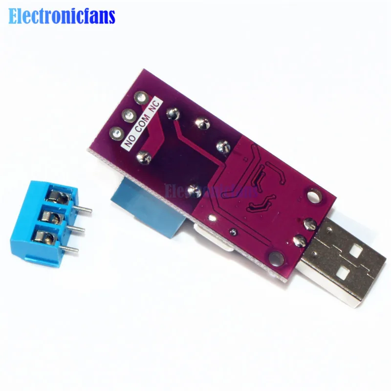 1 канальный релейный модуль с задержкой 5 в CH340 CH340G USB для TTL интеллектуальной платы