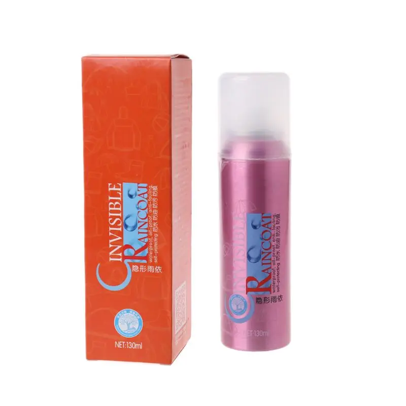 

130ml Waterproof Spray Hiking Travel Bag Shoes Oilproof Nano Hydrophobic Liquid Outdoor Tool