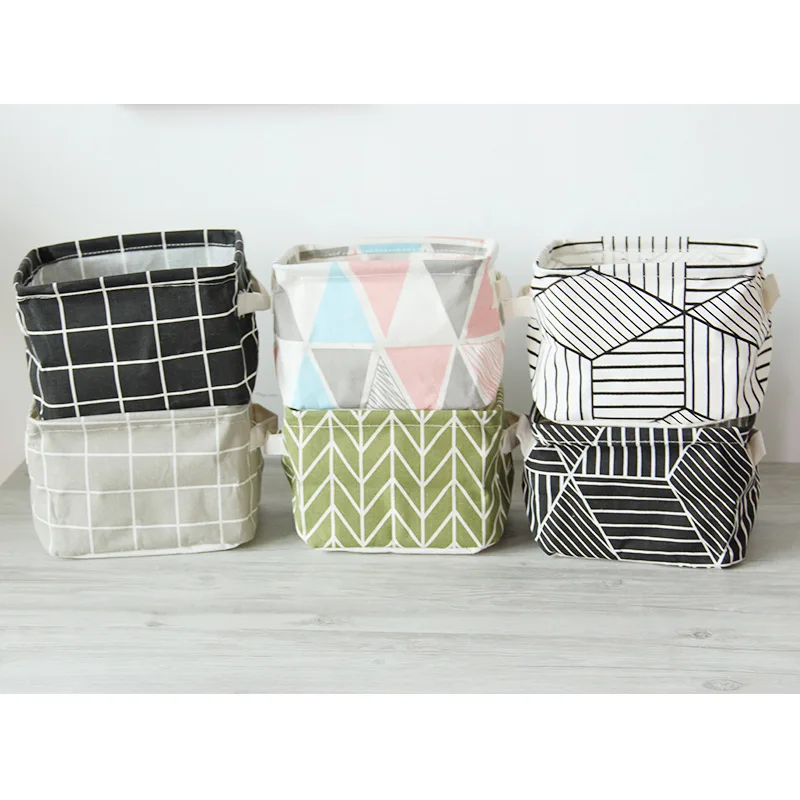Desk Storage baskets boxes laundry Basket Storage Basket Waterproof Bag Sundries Folding Eco