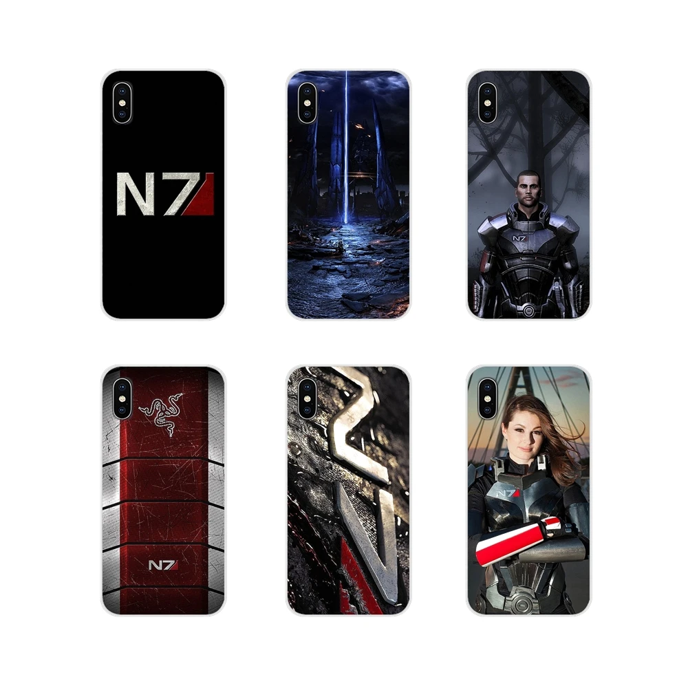 N7 Mass Effect 3 Аксессуары чехлы для телефонов Чехлы Huawei Mate Honor 4C 5C 5X 6X 7 7A 7C 8 9 10 8C 8X 20 Lite Pro