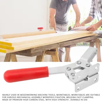 

2pcs Horizontal Clamp Fast Locking Hand Tool Lever Fastener Quick Clip Fixture Quick clamp