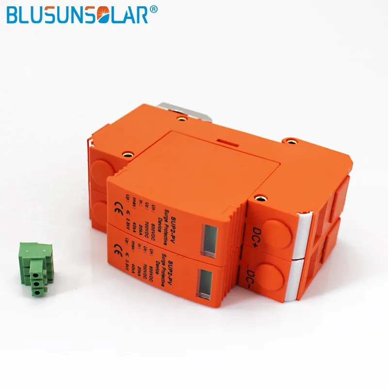 10 шт. Высокая производительность 2P DC 500 V/600 V SUP4 S40 SPD 20/40KA стабилизаторы/DC Защита от