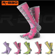 Лыжные носки(3 пар/лот) R-BAO/RB3301 женские спортивные носки 85% хлопок теплые носки для пешего туризма на открытом воздухе