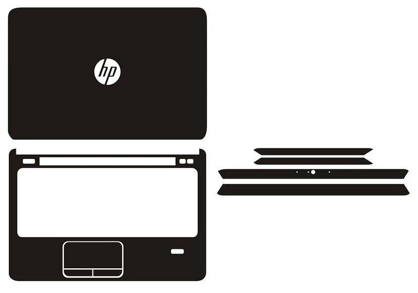 Speciální kožené uhlíkové vlákno Vinylové samolepky Krycí ochranný kryt Pro HP ProBook 430 G2 2. generace vydání 2014-2015