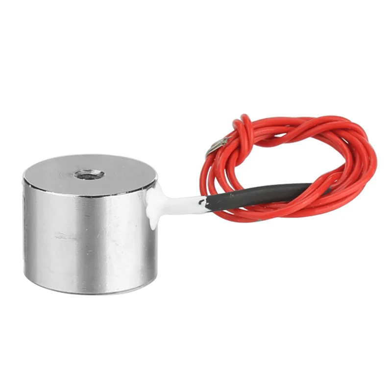 

12V or 24V DC 2.5kg holding force suction Electro magnet solenoid for industrial automation system electric magnet