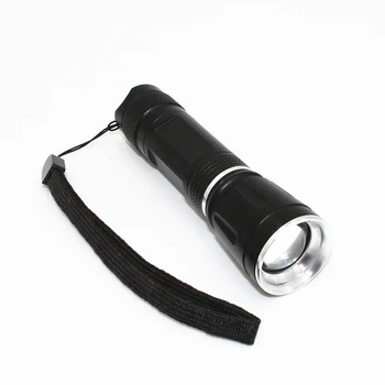 

Mini Flashlight XPE-R5 LED 450 Lumens 3 Modes Zoomable Light Torch Outdoor Lamp