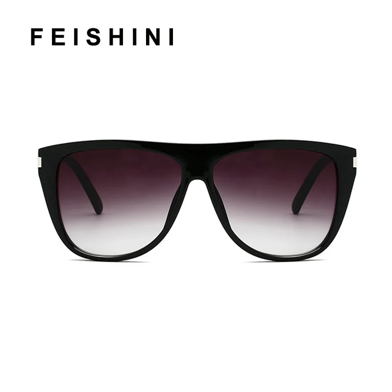 2019 Italy Luxury Brand Oversized Square Sunglasses Women Brand Designer Retro Frame Sun Glasses For Female Trendy Big oculos