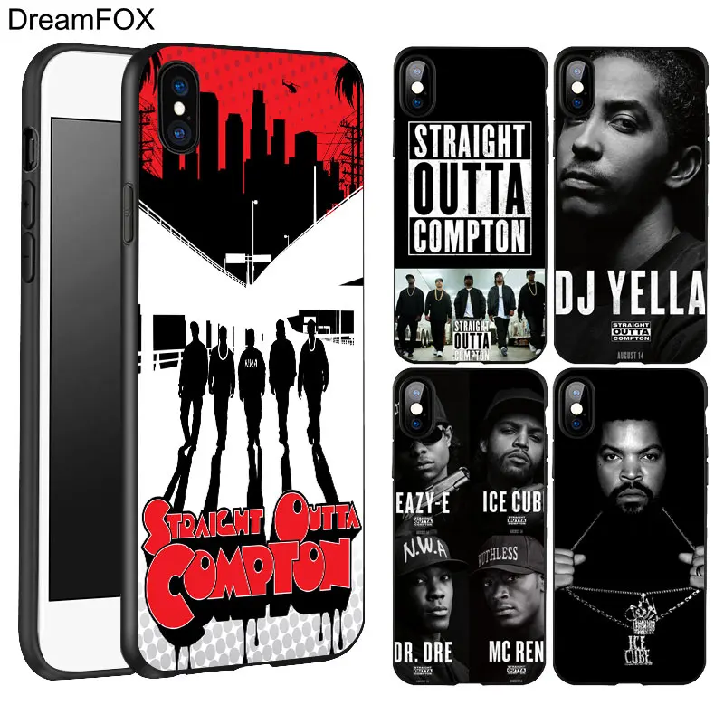 DREAMFOX K216 прямой черный Мягкий ТПУ силиконовый чехол для Apple iPhone 11 Pro XR XS Max X 8 7 6 S Plus 5