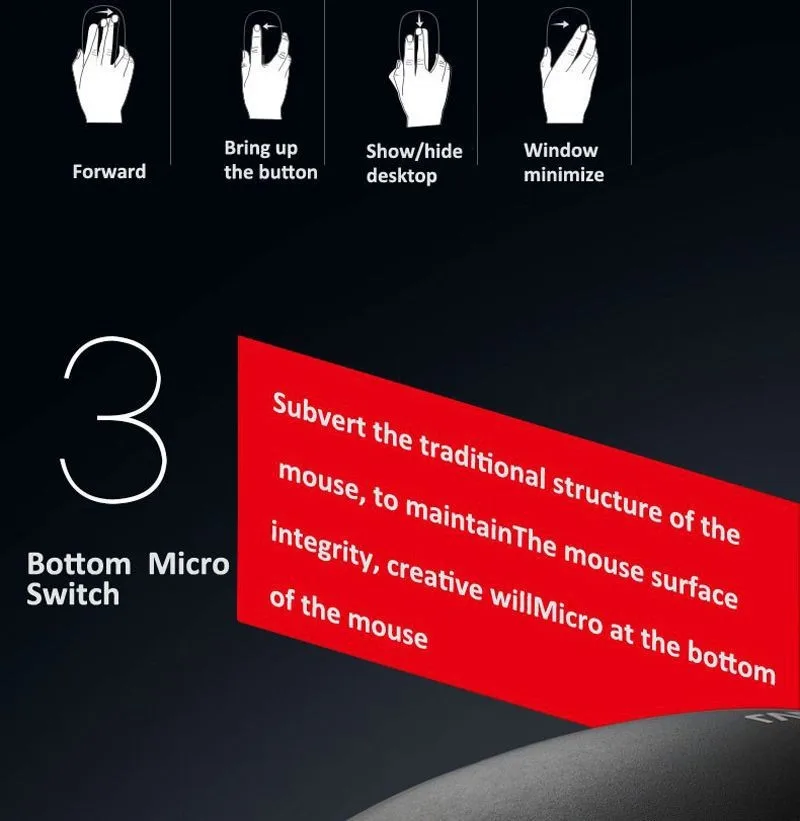 Rapoo touch mouse (6)