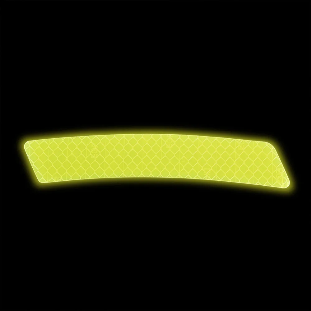 

Car Reflective Sticker PVC Wheel Fender Car Stickers Safety Driving Warning Tape Strips
