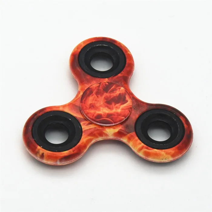 New Creative Fidget Spinner Desk Anti Stress Finger Spin Hand Spinning Top Sensory Toy Cube Gift