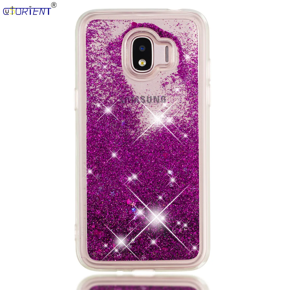 Чехол для Samsung Galaxy J2 Pro 2018 с динамической жидкостью и зыбучим песком чехол SM J250F