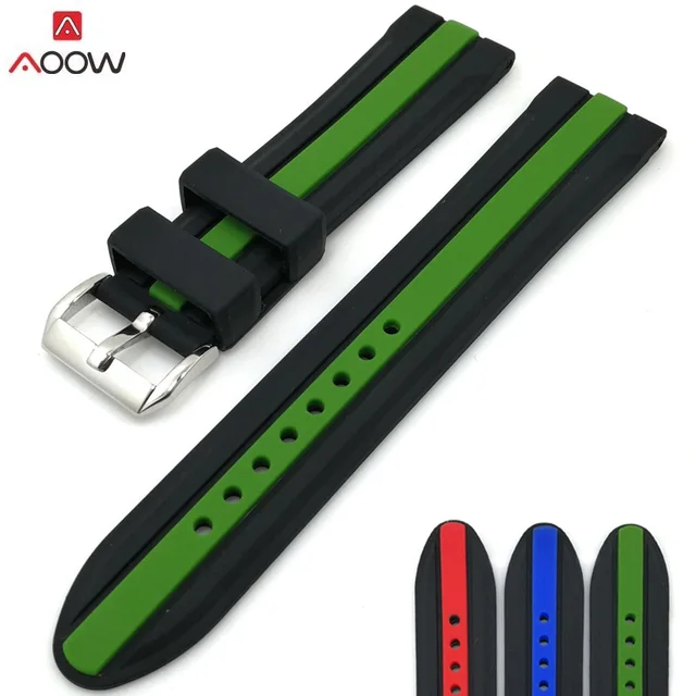 Aoow Uomini Di Sport Del Silicone Cinturino Diving Impermeabile Sostituzione Cin Aoow Uomini Di Sport Del Silicone Cinturino Diving Impermeabile Sostituzione Cin