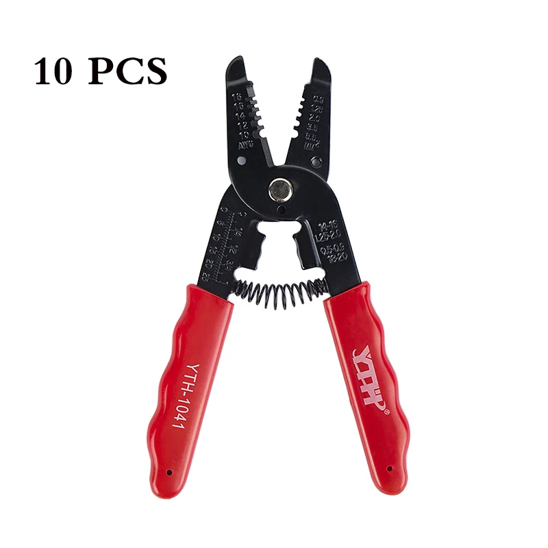 

10PCS Wire Stripper Decrustation Pliers Multi tool Repair Tool Pliers Cable Wire Stripping Pliers Crimping Pliers Combination