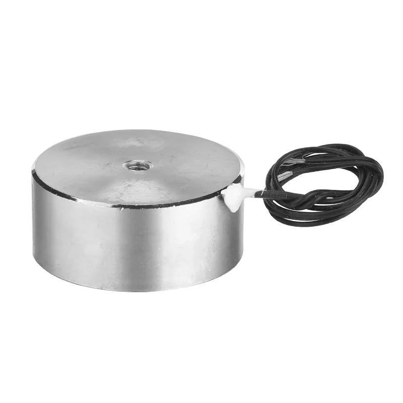 

12V 24V DC 40kg holding force suction Electro magnet solenoid for industrial automation system electric magnet
