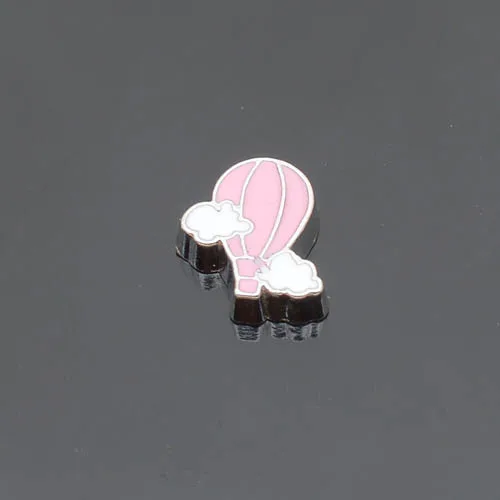

Pink balloon in the sky, Floating charms fit floating charm lockets FC0008 10pcs/lot