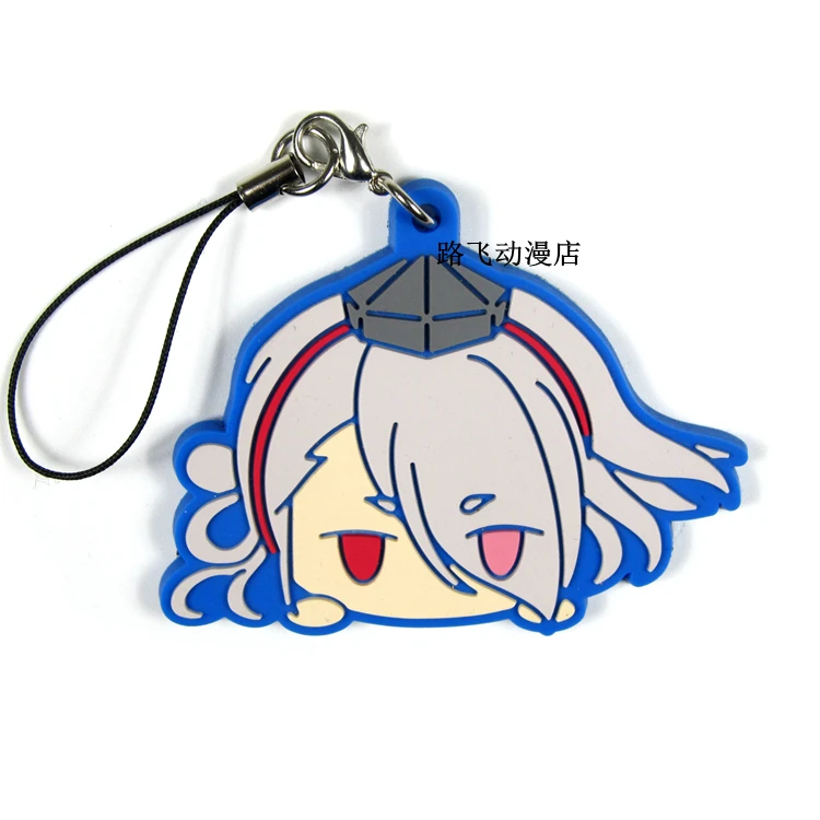 Аниме Touken Ranbu онлайн резиновый брелок Ishikirimaru Tsurumaru Kuninaga Iwatooshi Kogitsunemaru экшн фигурка