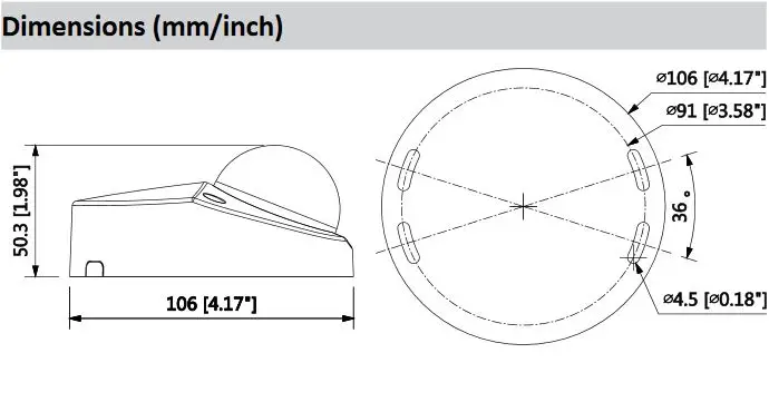 4 МП ip-камера IPC-HDBW4431F-AS h.265 POE Антивандальная сетевая камера Замена IPC-HDBW4421F-AS оригинальная сетевая камера