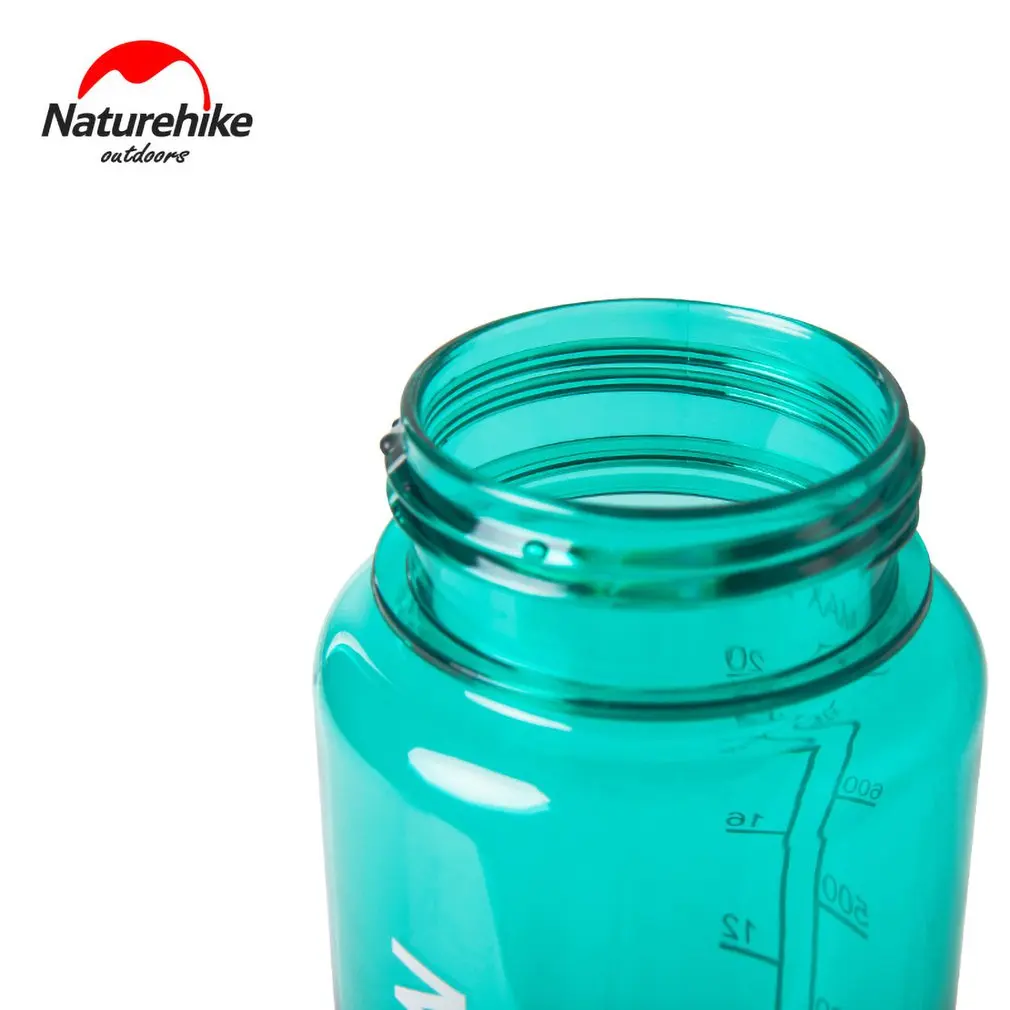 Naturehike 750/1000 мл портативная Спортивная Студенческая бутылка для воды пластиковая Спортивная велосипедная дорожная бутылочка для питья