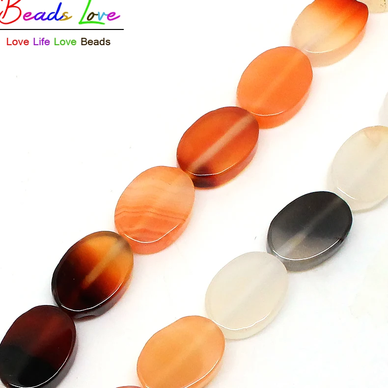 

14*10*4mm Flat Oval Red Carnelian Stone Loose Beads For Jewelry Making 28pcs/Strand 15.5 inches DIY Jewellery -F00472