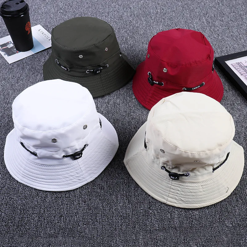 

XCZJ Women Hats Cotton Fisherman's Hat For Female Casual Bucket Chapeau Unisex Protection Summer Visor Hats Sun Beach Hats H027