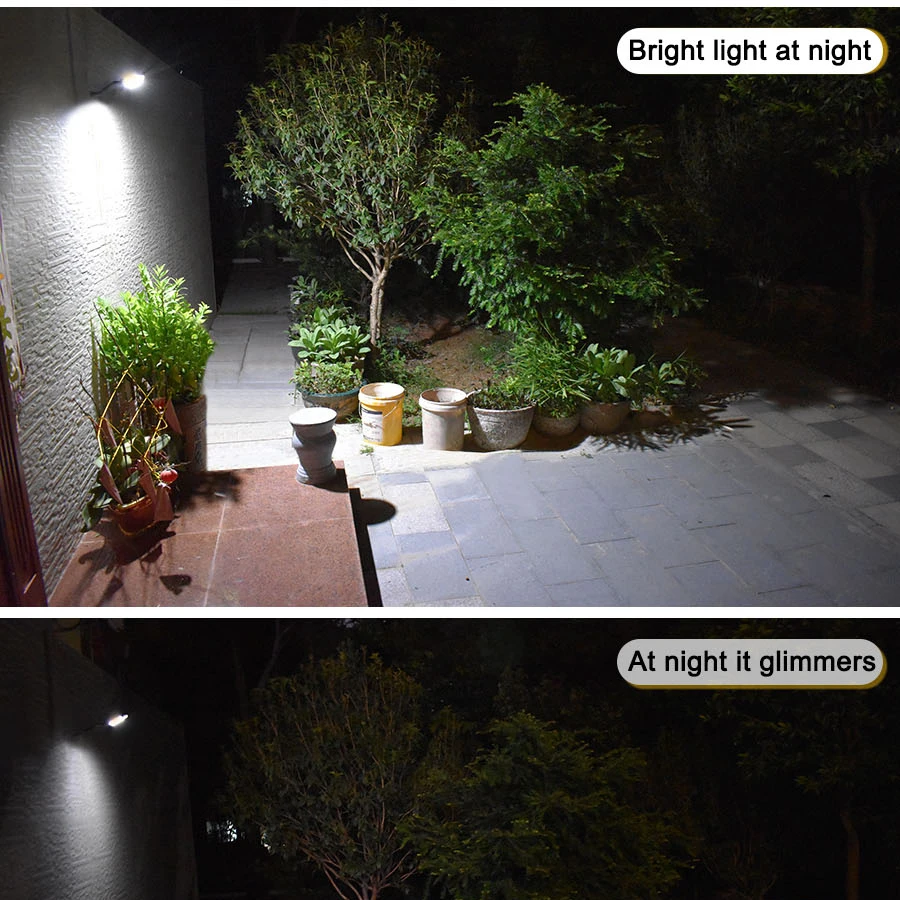 Солнечный светильник на открытом воздухе 54 светодиодный супер яркий датчик движения светильник s беспроводной водонепроницаемый безопасный солнечный светильник для двора сада