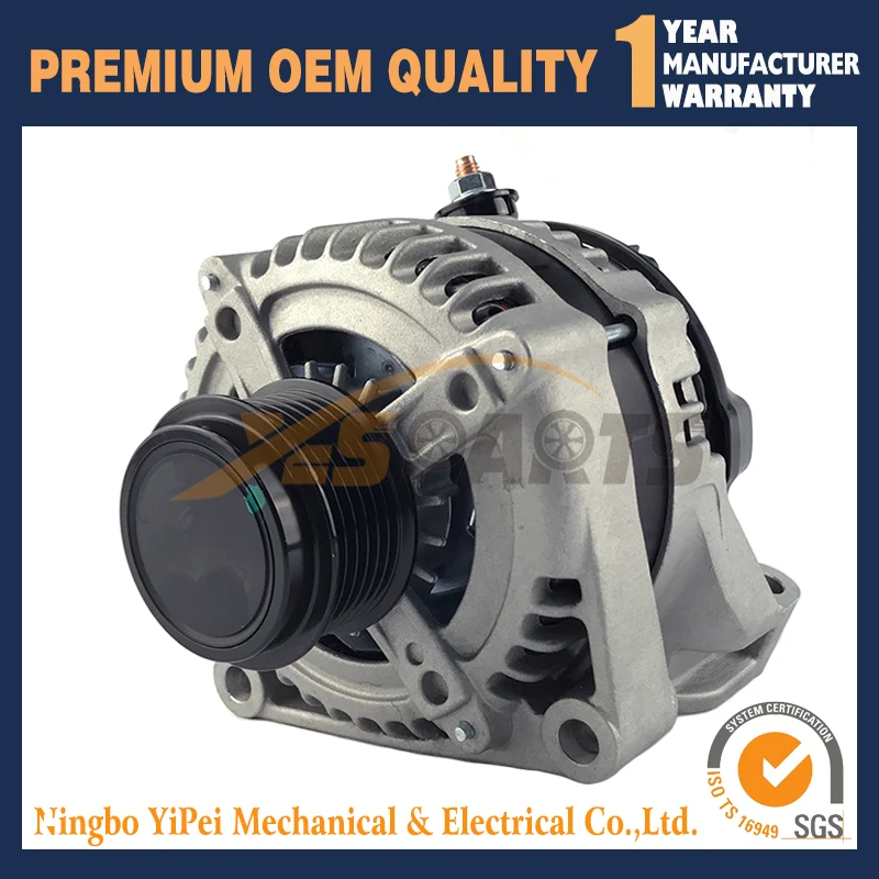 100/% NEW ALTERNATOR FOR DODGE GRAND CARAVAN CHRYSLER TOWN /& COUNTRY VOYAGER 160A