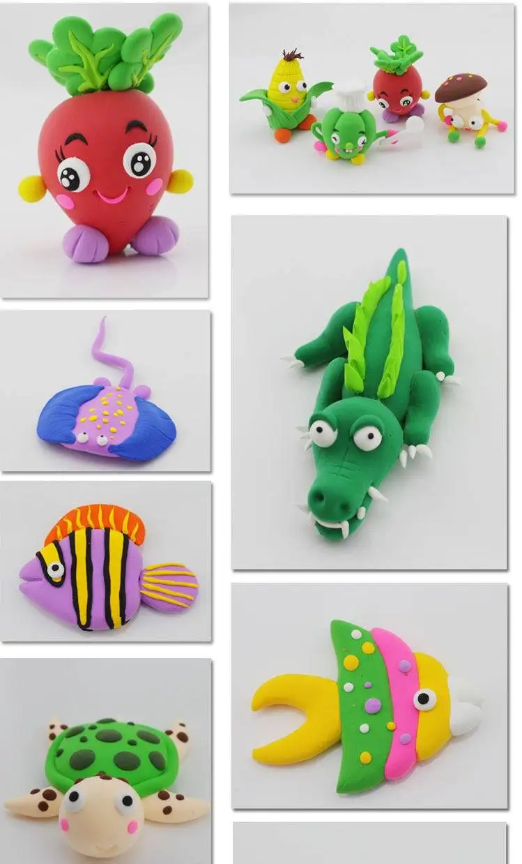 24 colors kids diy colored fimo clay modeling polymer clay soft eraser plasticine playdough kids children educational toys in modeling clay from toys - Colors For Children 24 colors kids diy colored fimo clay modeling polymer clay soft eraser plasticine playdough kids children educational toys in modeling clay from toys - Colors For Children