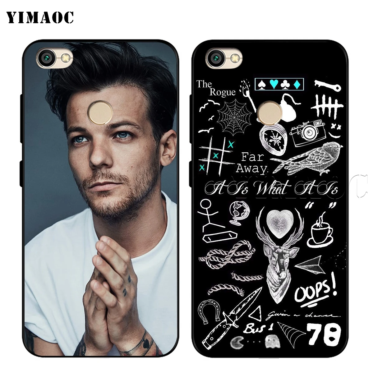 YIMAOC Louis Tomlinson Soft Silicone Case for Xiaomi Redmi Note 4 4X 4A 5 5A 6 MI A1 A2 mi6 mi 8 Pro Prime Plus