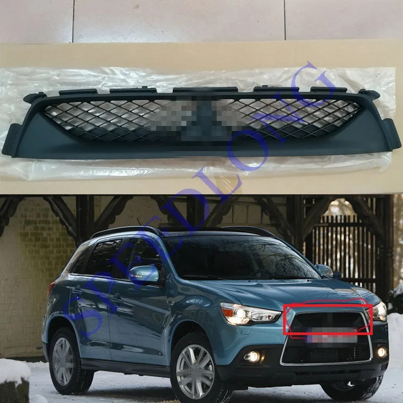 

1 PC New Car Upper grill Front bumper mesh radiator grille insert for Mitsubishi ASX 2011-2015