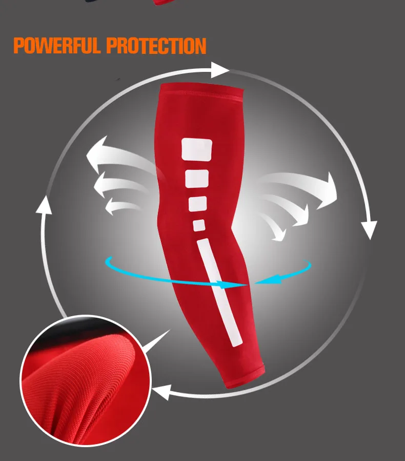 1 шт. Защита от ультрафиолетовых лучей для бега и велоспорта, гетры для баскетбола и волейбола, рукава для велосипеда, рукава для гольфа, спортивные Налокотники