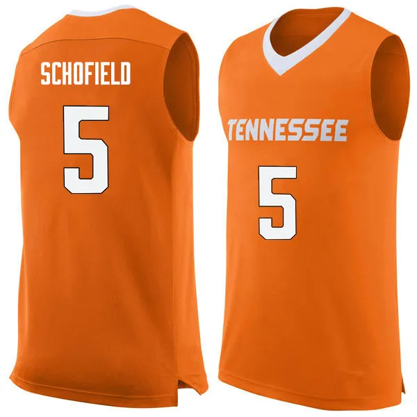 

2 Grant Williams 10 John Fulkerson 5 Admiral Schofield Tennessee Volunteer Basketball Jersey Stitched Custom Any name and number