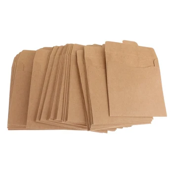 

HOT SALE Pack of 50 CD DVD Sleeves Disc Paper Bags